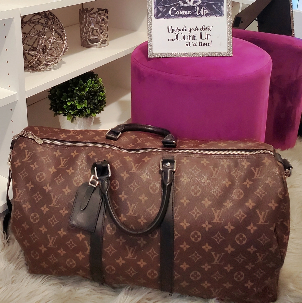 SOLD - Authentic Louis Vuitton Monogram Weekend Travel Bag